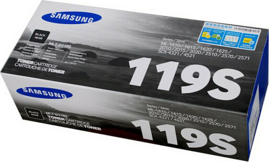 Samsung MLT-D119S Оригинален Тонер Лазерен Принтер Черен 2000 Страници (SU863A)