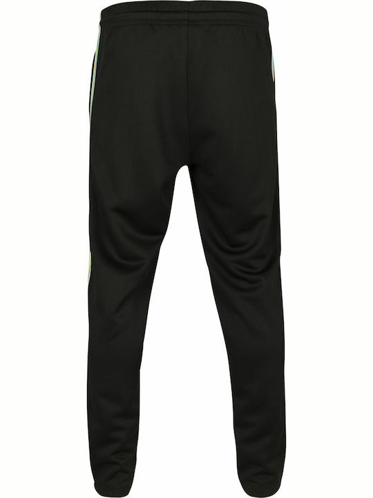 Παντελόνι Φόρμας Γυαλιστερό με Λάστιχο Black / Multicolor