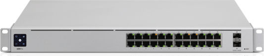 Ubiquiti UniFi PRO 24 Managed L3 Switch with 24 Gigabit (1Gbps) Ethernet Ports and 2 SFP Ports