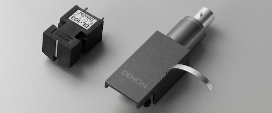 Denon Plattenspielernadel DL-A110 Drehspule in Silber Farbe