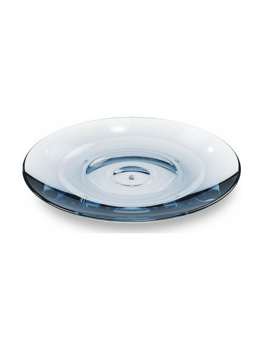 Umbra Droplet Acrylic Soap Dish Countertop Transparent Ακρυλική Μπλε
