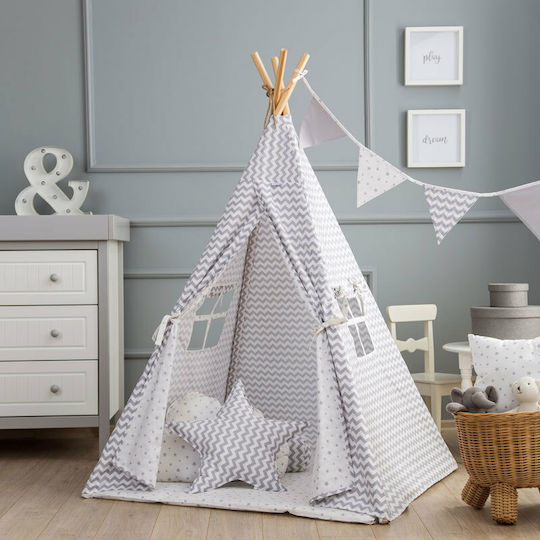 Funna Baby Διακοσμητικά Μαξιλάρια Κούνιας Paloma Γκρι 50x50cm 2τμχ