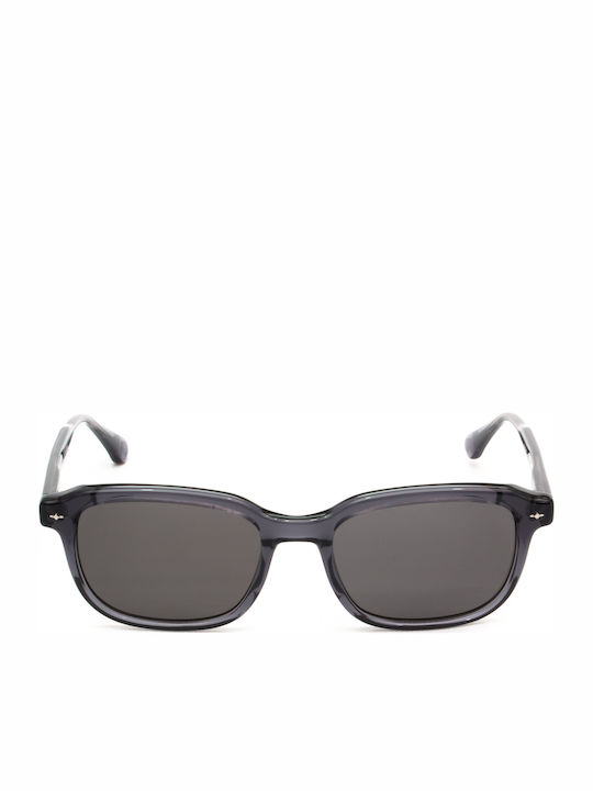 Gigi Barcelona Bowie Unisex Sunglasses with Gray Plastic Frame and Gray Lens 6535/4