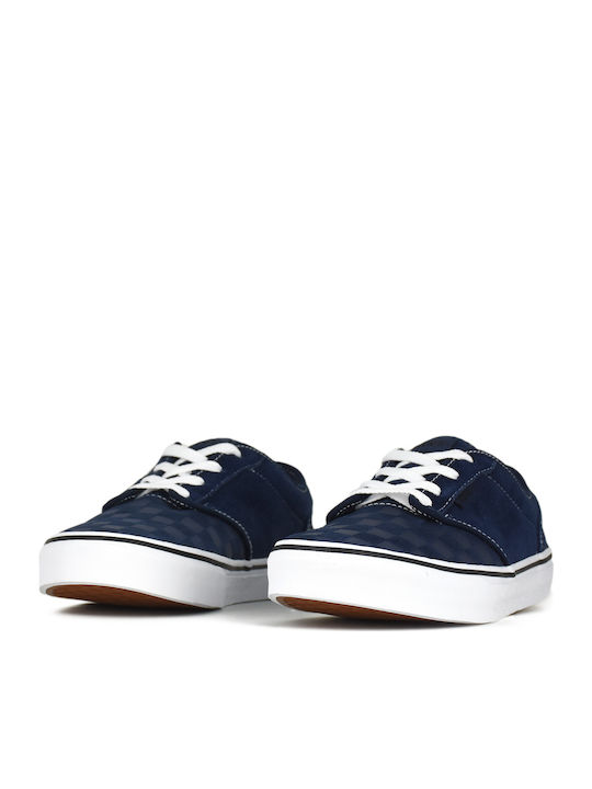Atwood Deboss Kids Sneakers Blue