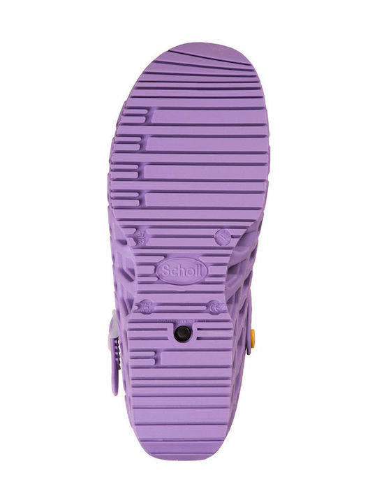 Scholl Evo Анатомични Клоги Лилав