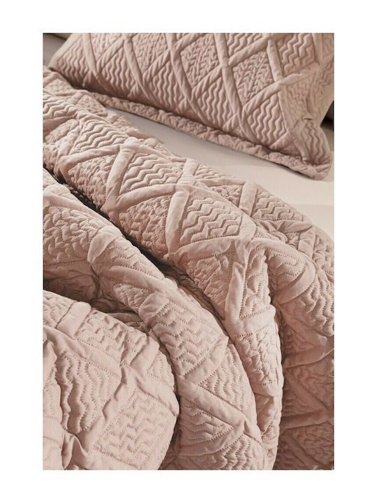 Guy Laroche Quilt Queen 220x240cm Vivaldi Pudra