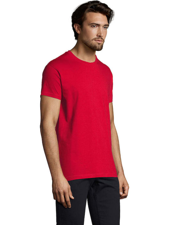 Sol's Imperial Werbe-T-Shirt in Rot Farbe