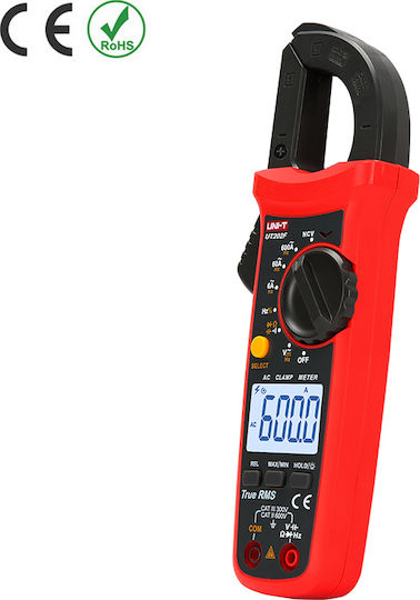 Uni-T Αμπεροτσιμπίδα Ψηφιακή 600A AC UT202F True RMS