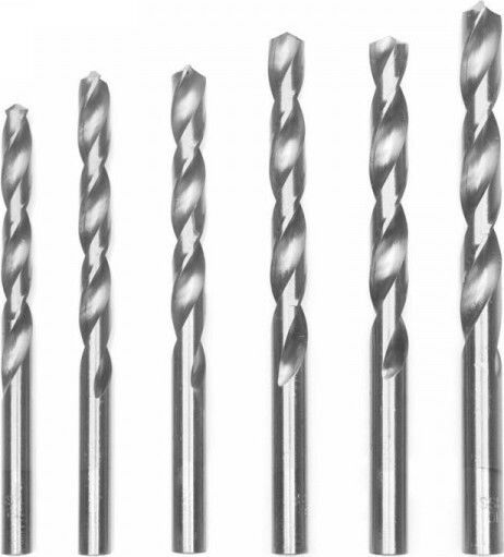 Tagred Set de 19 Burghii HSS cu vârf cilindric pentru Metal