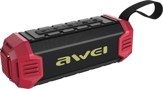 Awei Y280 Bluetooth Speaker 16W with Radio and Battery Life up to 12 hours Red
