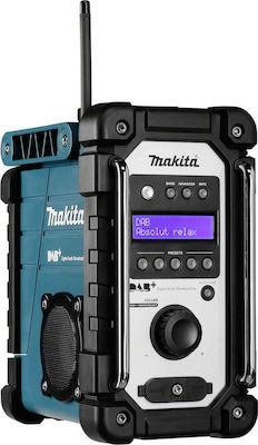 Makita DMR110N Επιτραπέζιο Ραδιόφωνο Επαναφορτιζόμενο DAB+ Μπλε