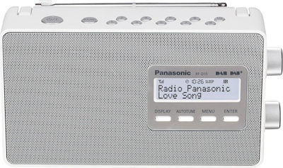 Panasonic RF-D10EG Portable Radio Battery DAB+ White