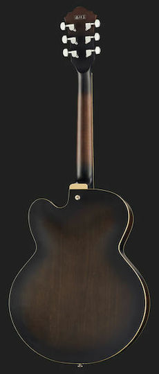 Ibanez AF55 Electric Guitar ES with HH Pickup Configuration Black Flat