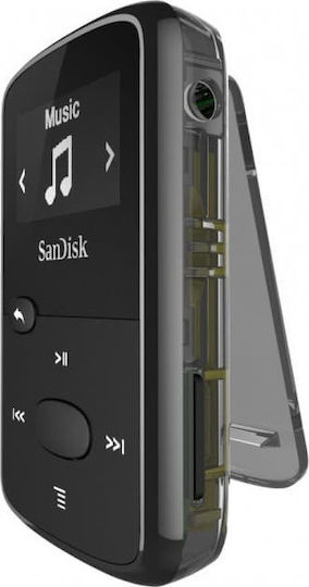Sandisk Clip Jam MP3 плейър (8GB) с Екран OLED 0.96" Черен