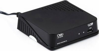 Osio OST-2670D Ψηφιακός Δέκτης Mpeg-4 Full HD (1080p) με Λειτουργία PVR (Εγγραφή σε USB) Σύνδεσεις HDMI / USB