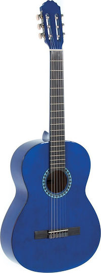 Gewa Klassisch Gitarre 3/4 für Kinder VGS Basic 3/4 Blue Rot