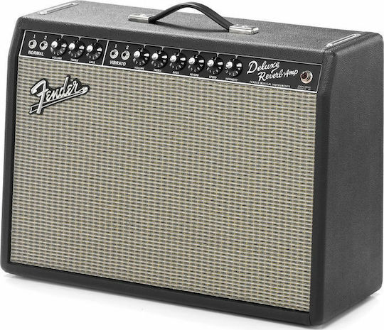 Fender 65 Deluxe Reverb Röhren Combo Verstärker für E-Gitarre 1 x 12" 22W Schwarz