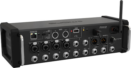 Midas MR-12 Αυτοενισχυόμενη Ψηφιακή Κονσόλα 12 Καναλιών / 4 Εισόδους XLR MR-12