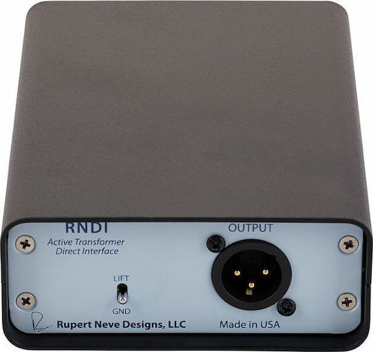 Rupert Neve RNDI Ενεργό DI Box 1 Καναλιού με Phantom Power