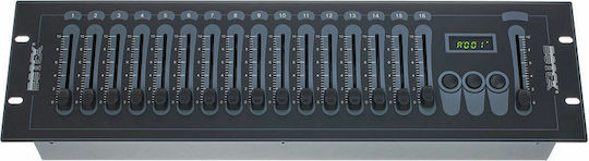 Botex SDC-16 DMX Controller Κονσόλα Φωτισμού με 16 Κανάλια Ελέγχου