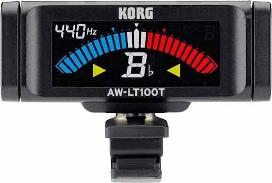 Korg Cromatic Tuner AW-LT100T în Culoare Negru