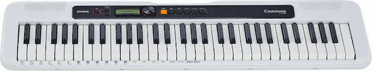 Casio Αρμόνιο CT-S200 με 61 Πλήκτρα Τυπικής Αφής με Αναλόγιο Λευκό