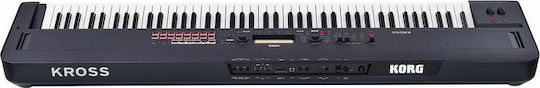 Korg Synthesizer Kross 2-88MB mit 88 Gewichtet / Dynamisch Tasten Schwarz