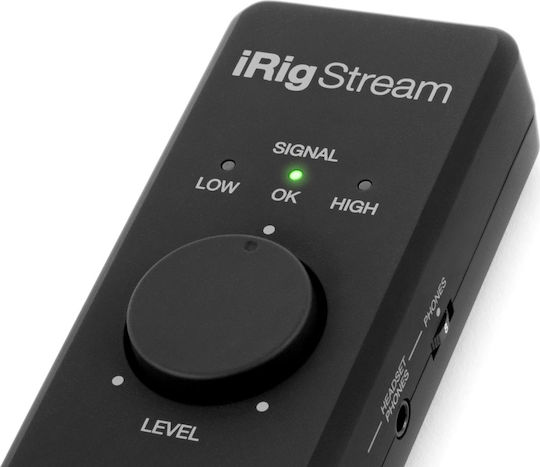 IK Multimedia iRig Stream Εξωτερική Επαγγελματική Κάρτα Ήχου με Σύνδεση USB