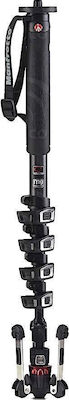 Manfrotto XPRO Carbon 5 Section Fluid Video Monopod, FLUIDTE Monopod