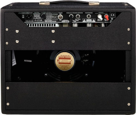 Fender 65 Princeton Reverb Λαμπάτος Combo Ενισχυτής Ηλεκτρικής Κιθάρας 1 x 10" 15W Μαύρος