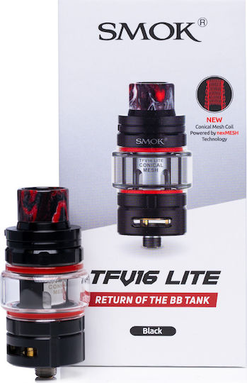 Smok TFV16 Lite Атомайзер за Електронни Цигари 5мл 28мм Silver
