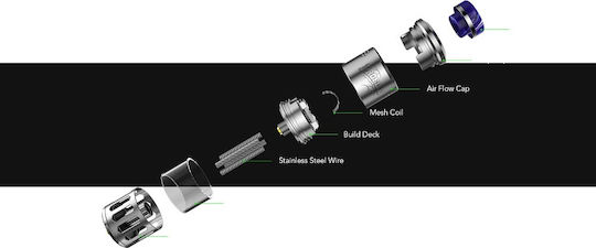 Wotofo Profile RDTA 6.2ml 25mm Stainless Steel