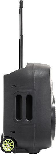 Ibiza Sound Ibiza Sound Karaoke-Lautsprecher mit Kabellosem Mikrofon und Lichteffekten PORT12VHF-MKII PORT12VHF-MKII Schwarz