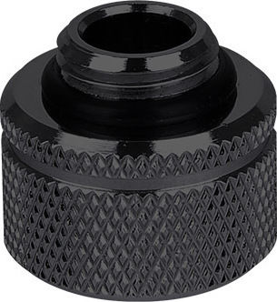 Thermaltake Pacific G1/4 PETG Tube 5/8” (16mm) OD Adapter Fittings Μαύρο