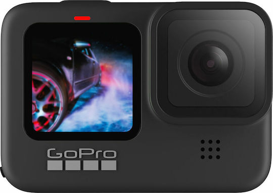 GoPro Hero9 Action Camera 5K Υποβρύχια Standard με Οθόνη Αφής 2.27" και Wi-Fi Μαύρη