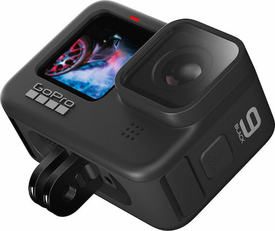 GoPro Hero9 Action Camera 5K Υποβρύχια Standard με Οθόνη Αφής 2.27" και Wi-Fi Μαύρη