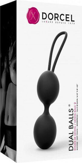Dorcel Dual Balls Κολπικές Μπάλες Μαύρες