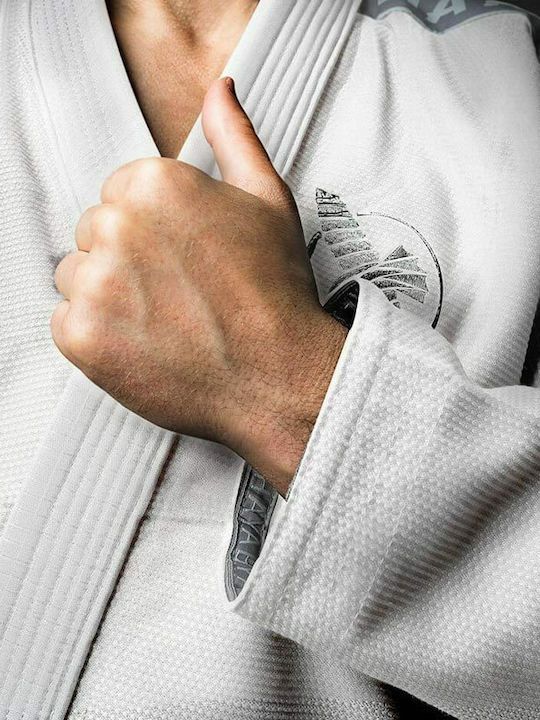 Hayabusa Uniformă Ușoară Pentru Bărbați Jiu Jitsu Albă