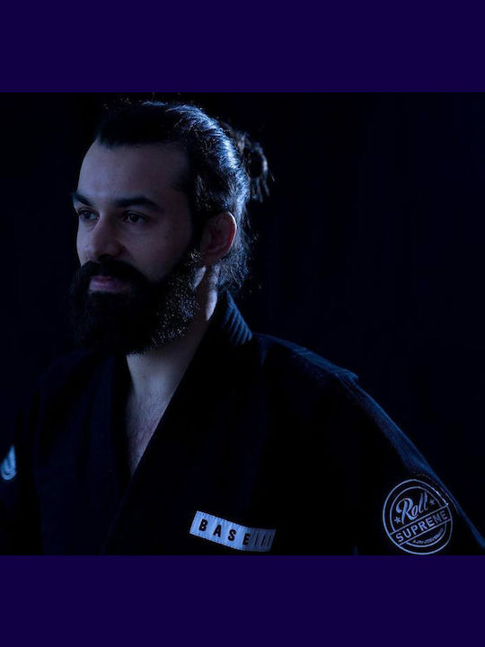 Roll Supreme The Base III Ανδρική Στολή Brazilian Jiu Jitsu Μαύρη