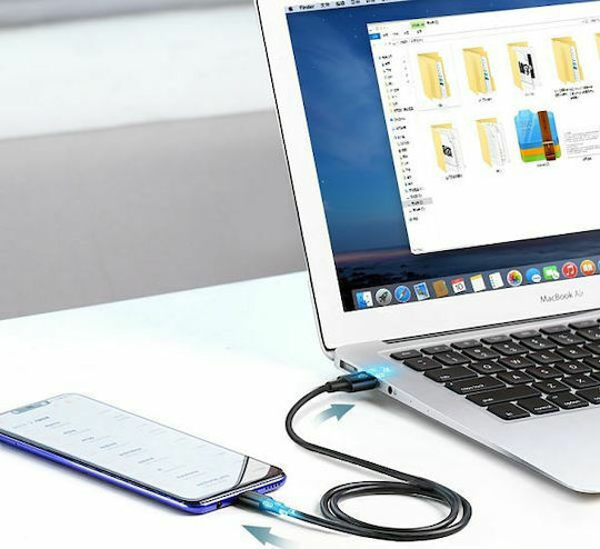 Ugreen US184 USB 3.0 Cable USB-C Male - USB-A 60W PD Black 1.5m 20883