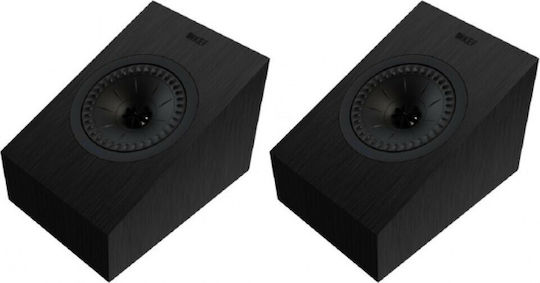 Kef Q50a Ζεύγος Ηχείων Hi-Fi Βιβλιοθήκης 100W 2 Δρόμων Π18xΒ25.9xΥ17.4εκ. Μαύρο