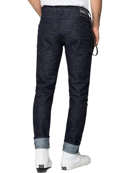 Replay Karter Sustainability Cycle Men's Jeans Pants in Slim Fit Navy Blue