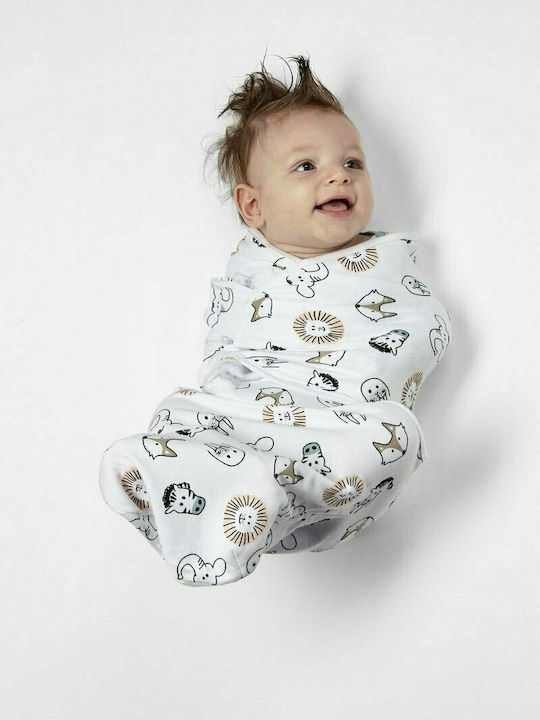 Meyco Winter Blanket Sleeping Bag Swaddle White