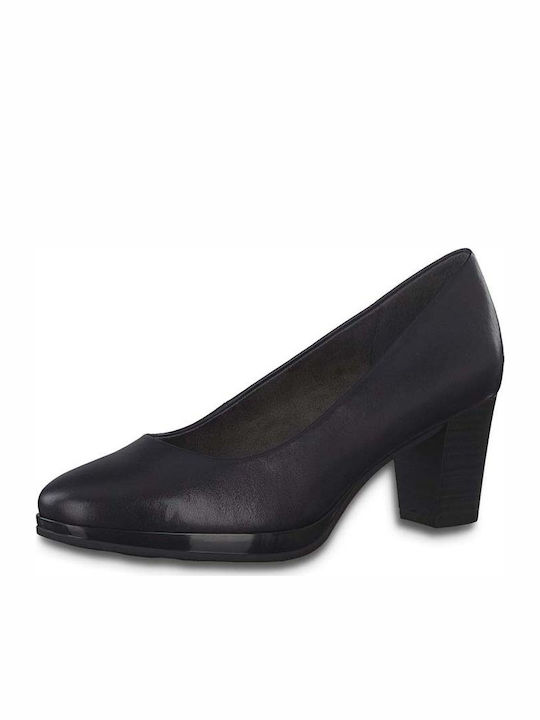 Jana Leder Pumps Schwarz