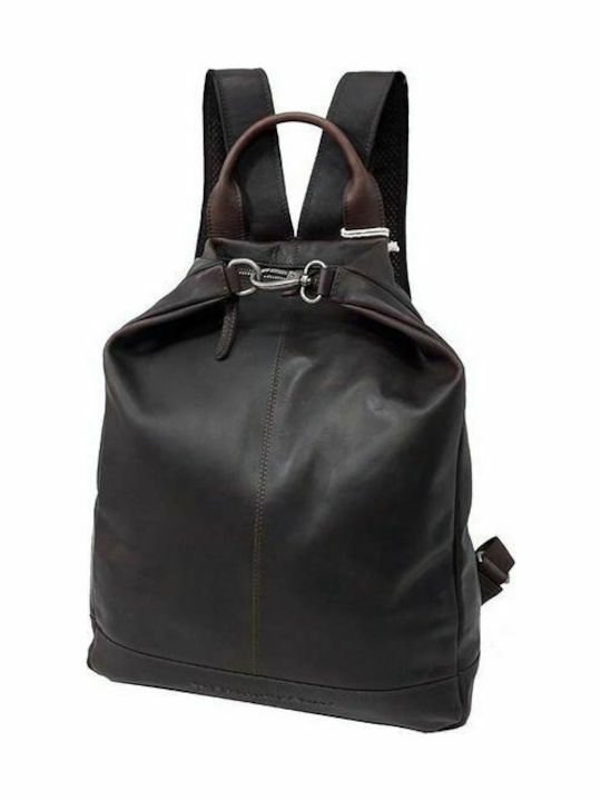 Leather Women's Bag Backpack Black