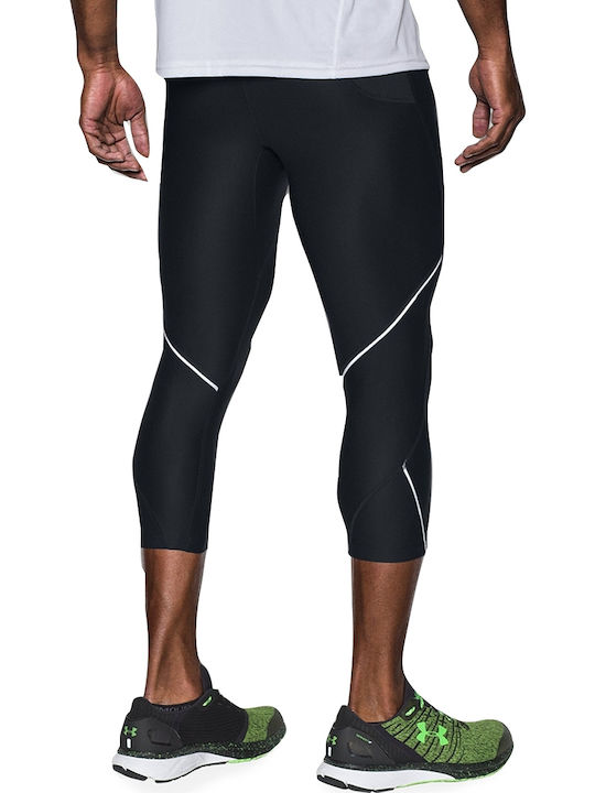 Under Armour No Breaks Run Ανδρικό Ισοθερμικό Παντελόνι Μαύρο