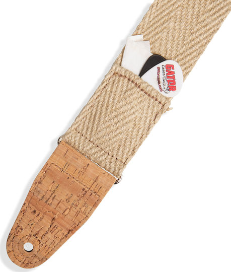 Levys MH8P 2" Hemp Guitar Strap Каишка за Китара Бежов