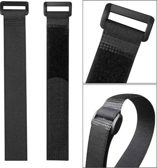Powertech Cable Ties Plastic 200mmx20mm in Black Colour 10pcs TIES-024