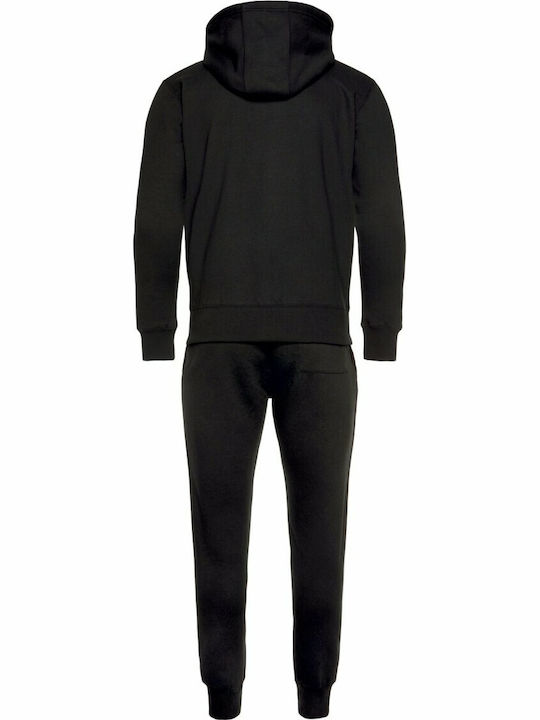 Lonsdale Rottingean Sweat Set Black