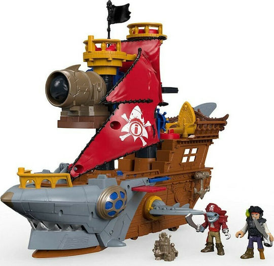 Action Figure Imaginext Pirate Shark Ship for 3+ years Years 41cm.